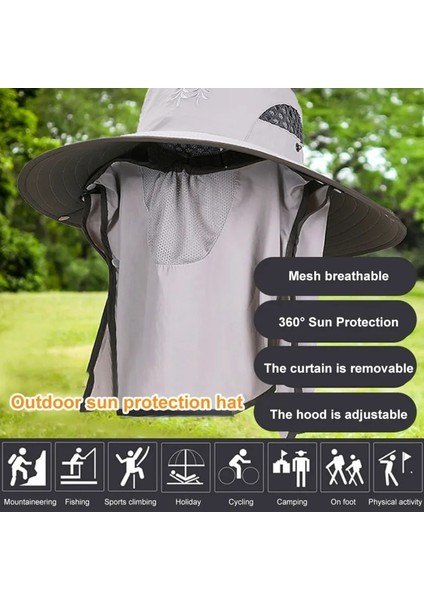 Sh Tarzı Erkek Kadın Açık Yürüyüş Kap Güneşlik Balıkçı Şapkası Hızlı Kuru Nefes Uv Koruma (Yurt Dışından) fırsatları