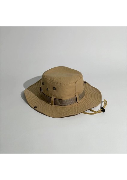 No.2 Tarzı Yaz Açık Balıkçı Şapka Kamp Güneş Şapkası Kamp Yürüyüş Seyahat Kap Güneş Koruma Şapka Kamuflaj Düz Renk Kap (Yurt Dışından) indirimleri