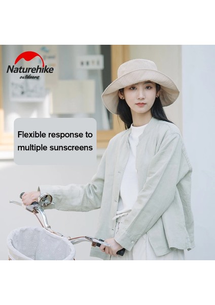 Bej Tarzı Naturehike Açık Yürüyüş Seyahat Ultralight Şapka Ağız Çok Yönlü Güneş Koruma Uv Koruma Yumuşak Nefes Katlama Balıkçı Şapkası (Yurt Dışından) modelleri