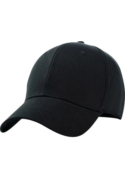H Tarzı Erkek Kadın Düz Renk Moda Yeni Stil Lain Beyzbol Şapkası Baba Şapka Ayarlanabilir Düşük Profil Sokak Hip Hop Kamyon Şoförü Şapkası (Yurt Dışından)