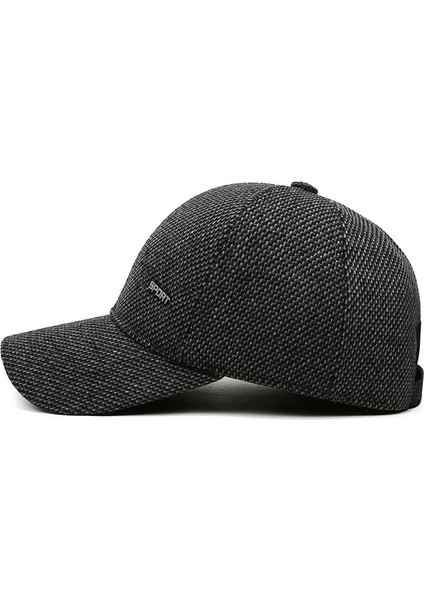 Haki Tarzı Yeni Kış Şapka Adam Kalınlaşmak Pamuk Sıcak Snapback Beyzbol Şapkası Erkekler Için Kulak Koruyucu Baba Şapkası Kış Kulaklığı ile A186 (Yurt Dışından) indirimleri
