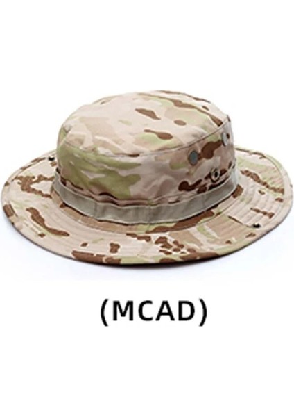 Mcbk Stili Açık Boonie Şapka Geniş Ağız Nefes Safari Balıkçı Şapkaları Uv Koruma Katlanabilir Askeri Şapka Tırmanma Yazlık Şapkalar Caps (Yurt Dışından) modelleri
