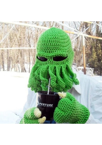 L Tarzı Erkekler Kadınlar Komik Kapaklar Açık Kış Rüzgar Geçirmez Sıcak Ahtapot Bıyık Şapka Kamp Koşu Için (Yurt Dışından) fiyatları