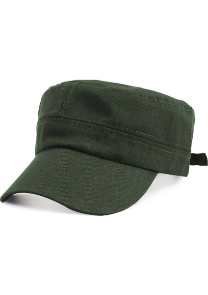 Yeşil Stil Dayanıklı Yüksek Li Erkek Şapka Beyzbol Şapkası Seyahat Evrensel 60G Ordu Düz Açık Havada Polyester Pamuk Taşınabilir (Yurt Dışından) fırsatları
