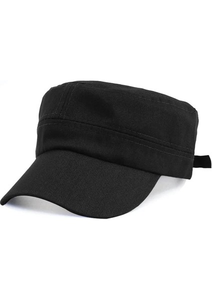 Siyah Stil Kamp Şapkası Beyzbol Şapkası Yürüyüş Yürüyüş Güneşlenme Güneşlik Tepe Ayarlanabilir Kamp Dans Köpek Yürüyüş Dayanıklı (Yurt Dışından)