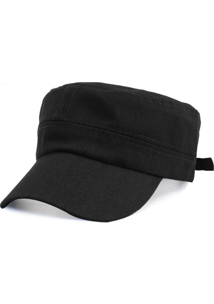 Siyah Stil 1 Adet Erkek Beyzbol Şapkası Nefes Ayarlanabilir Güneş Koruma Şapkası Açık Avcılık Balıkçılık Kamp Beyzbol Güneşlikli Kep Moda Düz (Yurt Dışından) fırsatları