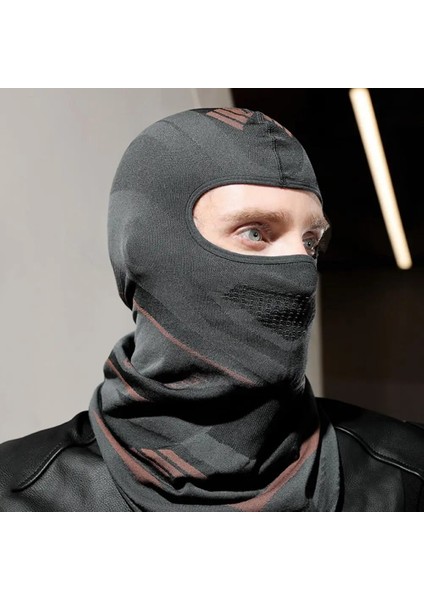 Gri Tarzı Uzun Kontrast Renk Delikleri Bisiklet Yüz Kapatma Unisex Yüksek Elastik Rüzgar Geçirmez Kış Sürme Şapka Bisiklet Malzemeleri (Yurt Dışından) fiyatları