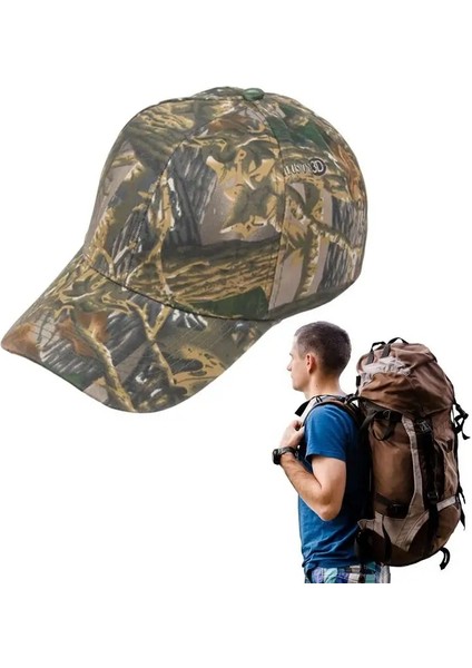 Sarı Stil Açık Güneş Koruyucu Çabuk Kuruyan Kap Orman Yaprakları Kamuflaj Terörle Mücadele Keskin Nişancı Kap Erkekler ve Kadınlar Kamuflaj Dağcılık (Yurt Dışından) fiyatları