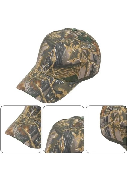 Sarı Stil Açık Güneş Koruyucu Çabuk Kuruyan Kap Orman Yaprakları Kamuflaj Terörle Mücadele Keskin Nişancı Kap Erkekler ve Kadınlar Kamuflaj Dağcılık (Yurt Dışından) modelleri