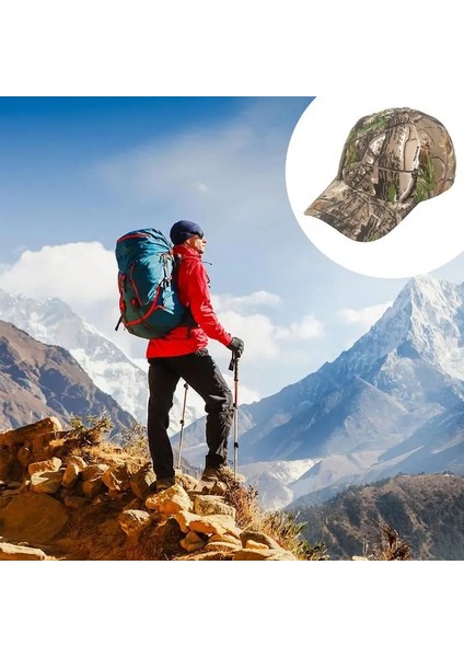 Sarı Stil Açık Güneş Koruyucu Çabuk Kuruyan Kap Orman Yaprakları Kamuflaj Terörle Mücadele Keskin Nişancı Kap Erkekler ve Kadınlar Kamuflaj Dağcılık (Yurt Dışından) fırsatları