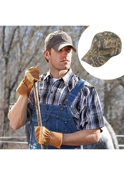 Sarı Stil Açık Güneş Koruyucu Çabuk Kuruyan Kap Orman Yaprakları Kamuflaj Terörle Mücadele Keskin Nişancı Kap Erkekler ve Kadınlar Kamuflaj Dağcılık (Yurt Dışından) indirimleri