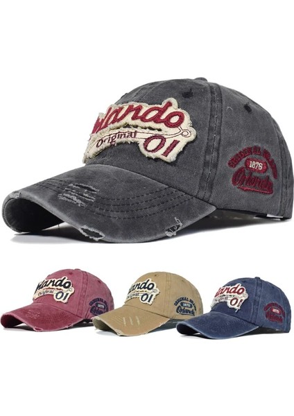 Siyah Stil 2021 Yeni Moda Unisex Vintage Nakış Yaz Beyzbol Şapkası Retro Snapback Pembe Kadın Şapka Erkekler Rahat Kamyon Şoförü (Yurt Dışından)