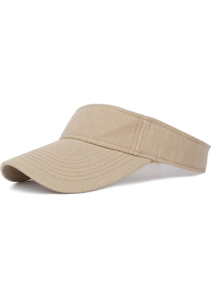 No.5 Tarzı 2023 Yeni Çaylar Erkekler Kadınlar Ayarlanabilir Spor Kafa Bandı Claun Siperlikli Şapka Koşu Tenis Plaj Doğa Sporları Şapka (Yurt Dışından)