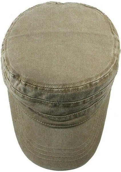 Gri Tarzı Açık Güneş Koruyucu Anti-Uv Rahat Kamuflaj Güneş Şapkası Sivri Kap Ordu Şapka Beyzbol Şapkası (Yurt Dışından) indirimleri