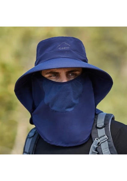 Şapka1 Tarzı Cmcap Çevresi Erkekler Eğlence Önlenen Güneşlenme Geniş Kenarlı Güneşlik Balıkçı Şapka Açık Seyahat Bisiklet Yüz Havalandırma Şapka (Yurt Dışından) fırsatları