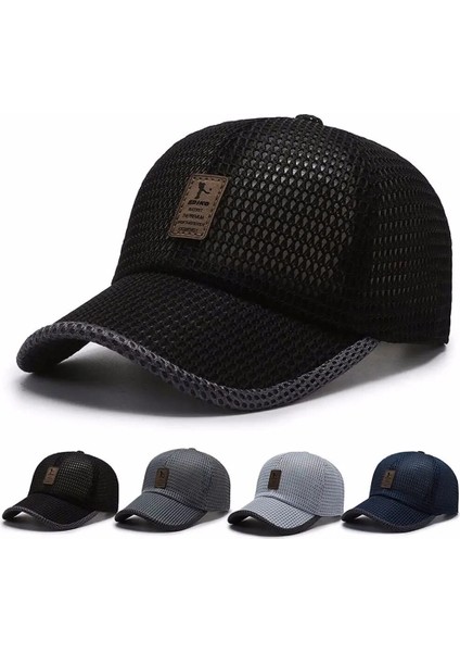 No.4 Stili Yaz Unisex Erkek Balıkçılık Beyzbol Kapaklar Kadın Nefes Örgü Snapback Şapka Siyah Rahat Spor Şapkalar Kap (Yurt Dışından) fiyatları