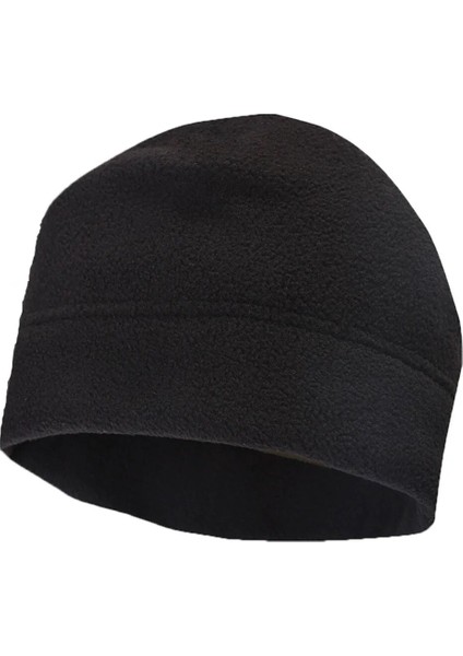 Siyah Stil Açık Polar Şapka Erkek Kadın Kamp Yürüyüş Kapaklar Balıkçılık Bisiklet Avcılık Askeri Taktik Kap Sıcak Rüzgar Geçirmez Sonbahar Kış Kap (Yurt Dışından)