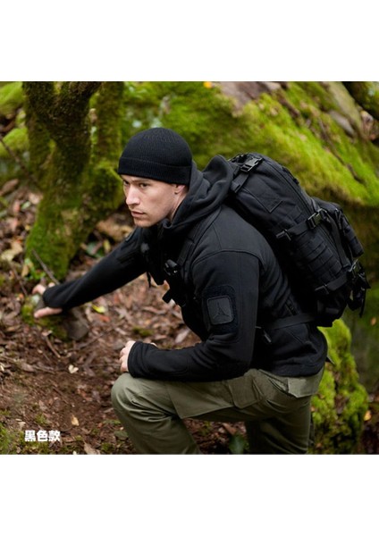 Siyah Stil Açık Polar Şapka Erkek Kadın Kamp Yürüyüş Kapaklar Balıkçılık Bisiklet Avcılık Askeri Taktik Kap Sıcak Rüzgar Geçirmez Sonbahar Kış Kap (Yurt Dışından) indirimleri