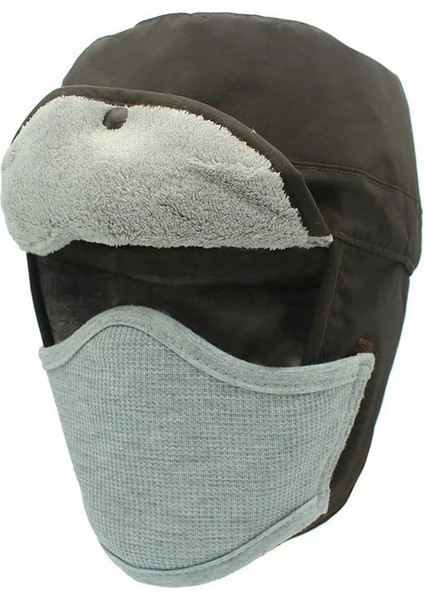 Kırmızı Stil L Boyutu Kış Ayrılabilir Maske Su Geçirmez Termal Polar Kap Açık Spor Binme Avcılık Tırmanma Yürüyüş Sıcak Rüzgar Geçirmez Şapka cm (Yurt Dışından) modelleri