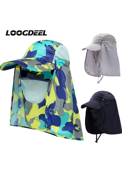 No.16 Stili Loogdeel Avcılık Kamp Yürüyüş Balıkçı Şapkası Erkek Kadın Açık Güneş Koruma Nefes Kapaklar Tam Kafa Çabuk Kuruyan Şapkalar (Yurt Dışından) fiyatları