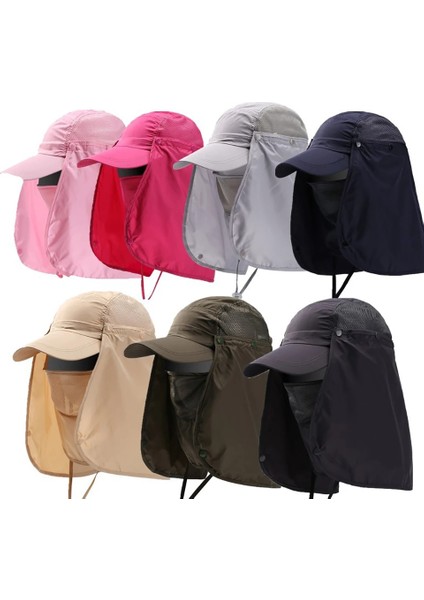 No.16 Stili Loogdeel Avcılık Kamp Yürüyüş Balıkçı Şapkası Erkek Kadın Açık Güneş Koruma Nefes Kapaklar Tam Kafa Çabuk Kuruyan Şapkalar (Yurt Dışından) fırsatları