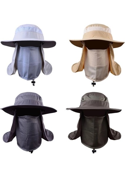 No.13 Tarzı Balıkçılık Flap Kapaklar Erkek Kadın Rüzgar Geçirmez Güneşlik Ayrılabilir Çıkarılabilir Kulak Boyun Kapak Balıkçılar Şapka Açık Spor Aksesuarla (Yurt Dışından) fırsatları