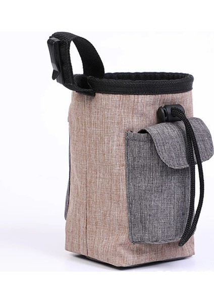 Kahve Tarzı Açık Tırmanma Toz Torbası Evcil Hayvan Eğitim Seti Mağaracılık Bel Çantası Tebeşir Paketi Su Geçirmez Polyester Magnezyum Tozu Kese Bel Çantası (Yurt Dışından)