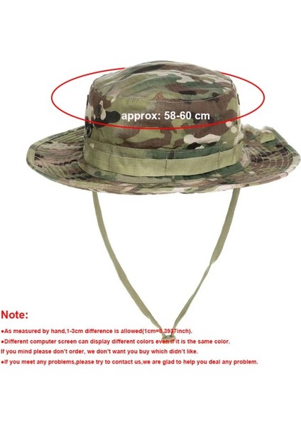 Siyah Stil Taktik Abd Ordusu Kova Şapka Kamuflaj Boonie Şapka Askeri Multicam Panama Yaz Kap Avcılık Yürüyüş Açık Camo Güneş Kepleri Erkekler (Yurt Dışından)
