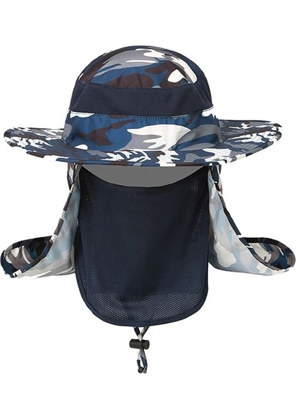 No.3 Tarzı Balıkçılık Flap Kapaklar Erkek Kadın Rüzgar Geçirmez Güneşlik Ayrılabilir Çıkarılabilir Kulak Boyun Kapak Balıkçılar Şapka Açık Spor Aksesuarla (Yurt Dışından) fiyatları