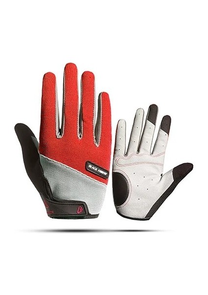 Kırmızı Stil M Boyutu 2023 Yeni Açık Yürüyüş Eldiveni Kaymaz Dayanıklı Kumaş Dokunmatik Ekran Eldiveni Spor Kış Erkek Kadın Tırmanma Eldiveni (Yurt Dışından)