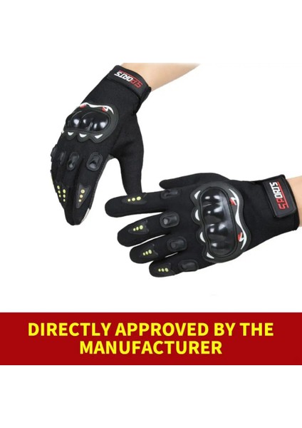 No.1 Stili Naylon ve Örgü Tam Parmak Eldiven Dayanıklı Su Geçirmez Motosiklet Eldivenleri Kaymaz Uzun Parmak Eldiven Erkek Eva Sünger Bir Çift (Yurt Dışından) modelleri