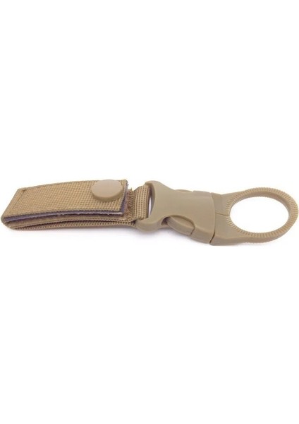 Tan Tarzı Molle Kemer Klipsi Dokuma Sırt Çantası Askısı Quickdraw Toka Açık Carabiner Kamp Su Şişesi Askısı Taktik Tutucu Kanca (Yurt Dışından)