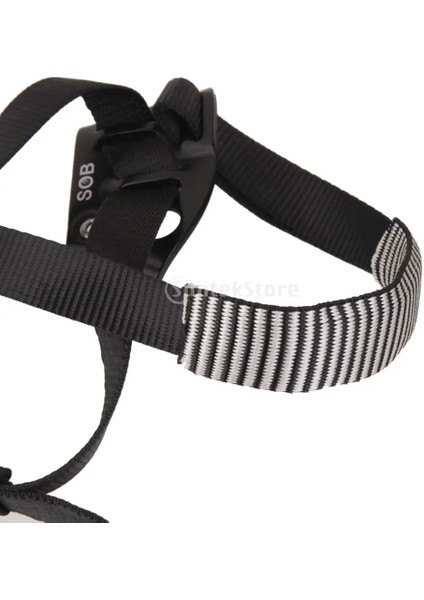 Sol Ayak Yükseltici Yükseltici Kaya Tırmanışı Dağcılık Ekipmanı - Siyah (Yurt Dışından) fırsatları