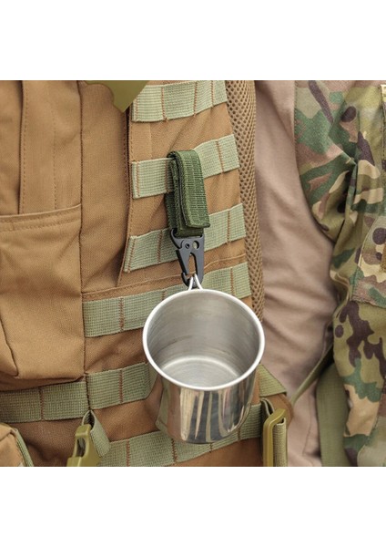 Haki Tarzı Açık Karabina Anahtarlıklar Kamp Ekipmanları Naylon Kanca Karabina Taktik Askeri Molle Sistemi Kanca Kemer Anahtarlık (Yurt Dışından) modelleri