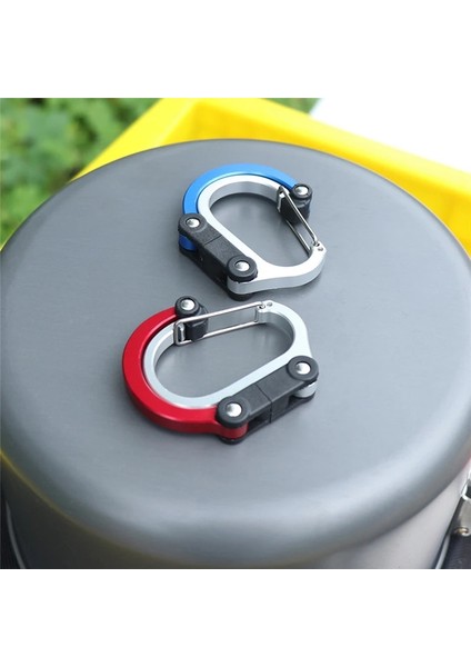 Sarı Stil Hibrit Dişli Klipler Çok Fonksiyonlu Döner Toka D Tipi Karabina Kilitlenmeyen Güçlü Klip Kamp Balıkçılık Yürüyüş Seyahat Gezi (Yurt Dışından) fiyatları