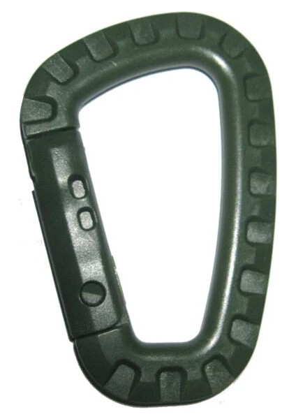 Yeşil Stil Taktik Karabina Anahtarlık Tırmanma D Halkaları Hafif Bahar Yapış Dişli Klip Yardımcı Kanca Asılı Toka Kamp Balıkçılık Için (Yurt Dışından)