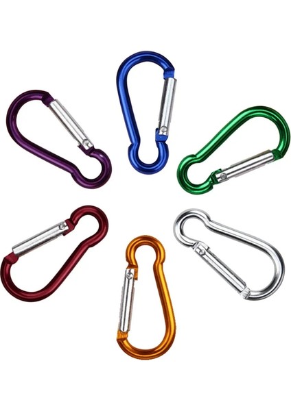 Turuncu Tarzı Arabiners Alüminyum Alaşım Karabina Bahar Basmalı Klips Kanca Anahtarlık Tırmanma Karabina Tuşları Kamp Araçları Anahtarlık (Yurt Dışından) fiyatları