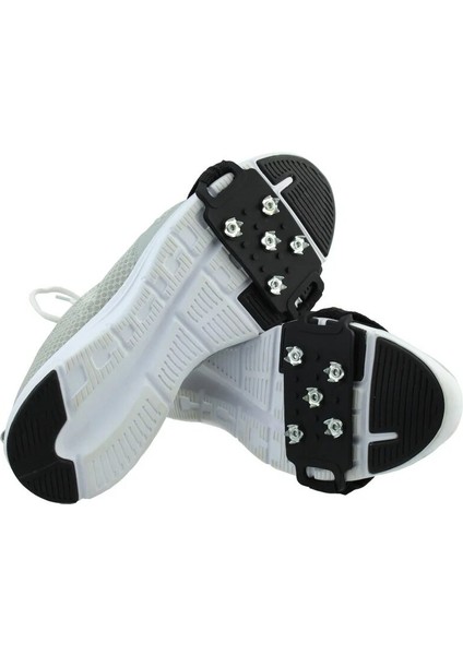 1 Çift Kaymaz Tırmanma Dişlisi Krampon Kar Buz Tırmanışı Ayakkabı Sivri Sapları Cleats Ayakkabı Koruyucu Kramponlar (Yurt Dışından) modelleri