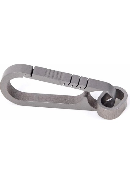 Gri Tarzı Titanyum Tc4 Anahtarlık Sırt Çantası Tokası Grimavi Yüksek Mukavemetli 55LB Kamp Tırmanma Parçaları Aksesuarları Için Uygun (Yurt Dışından) modelleri