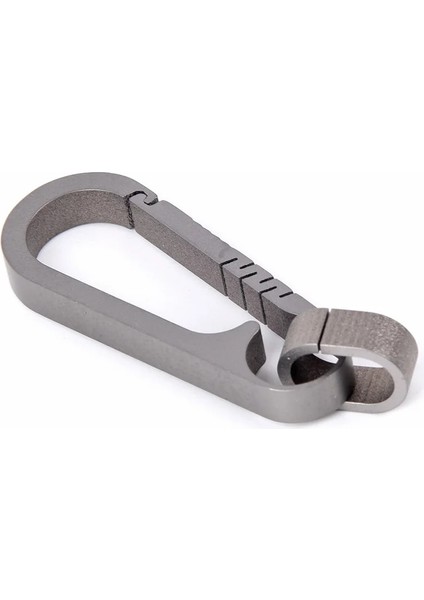 Gri Tarzı Titanyum Tc4 Anahtarlık Sırt Çantası Tokası Grimavi Yüksek Mukavemetli 55LB Kamp Tırmanma Parçaları Aksesuarları Için Uygun (Yurt Dışından) indirimleri