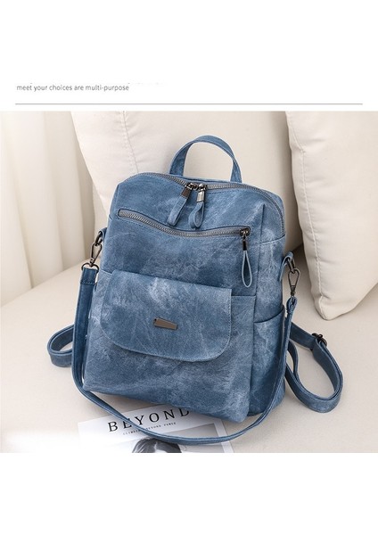 Çanta Büyük Kapasiteli Kadın Sırt Çantası Omuz Çantası Kadın Çanta Vintage Sırt Çantası Kadın Bags (Yurt Dışından) fiyatları