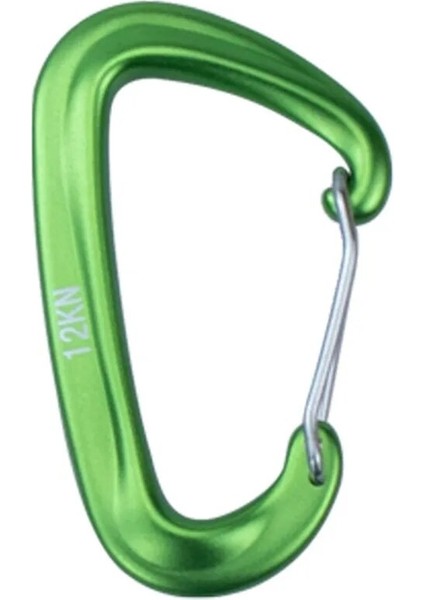 Siyah Stil 12KN Alüminyum Karabina D Şekli Yapış Klip Kanca Yüksek Çekme Dayanımı ile Alüminyum Alaşımlı Kanca Tırmanma Sırt Çantası Kancası (Yurt Dışından) indirimleri