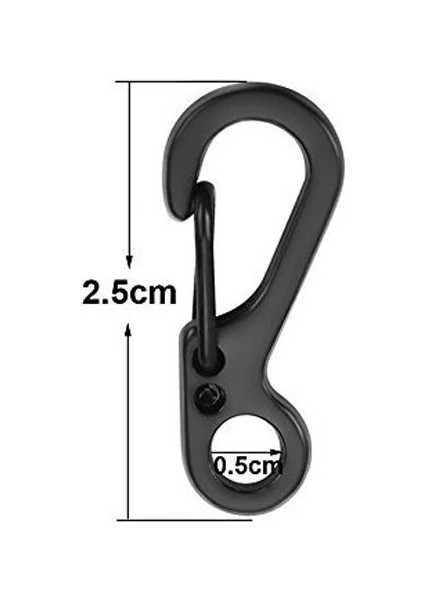 Gümüş Tarzı Lot Mini Karabina Paracord Taktik Dişli Kanca Anahtarlık Kamp Edc Survival Tırmanma Sf Bahar Sırt Çantası Klipsler Anahtarlık (Yurt Dışından) indirimleri