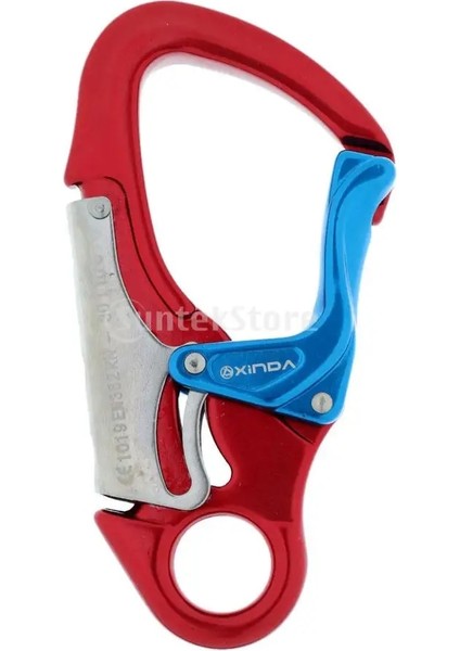 Beyaz Stil Tırmanma Karabina Yapış Kanca Dağcılık Güvenlik 30KN D-Ring Aksesuarları Açık Balıkçılık Seyahat Yürüyüş Klip D-Ring Carabi (Yurt Dışından)