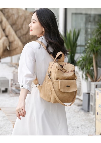 Çanta Büyük Kapasiteli Kadın Sırt Çantası Omuz Çantası Kadın Çanta Vintage Sırt Çantası Kadın Bags (Yurt Dışından) fiyatları