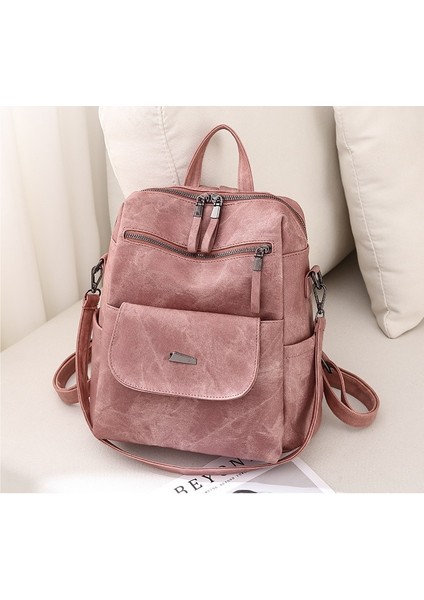 Çanta Büyük Kapasiteli Kadın Sırt Çantası Omuz Çantası Kadın Çanta Vintage Sırt Çantası Kadın Bags (Yurt Dışından) modelleri