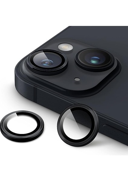 iPhone 14 Kamera Koruyucu Lens Alüminyum Alışımlı Cam