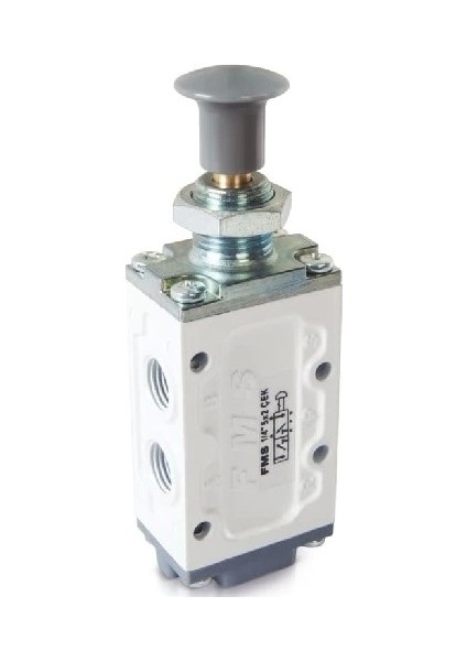 1/4 5/2 Do Çekmeli Yaylı Pnömatik Valf