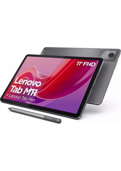 Tab M11 TB330FU 4GB 128GB Depolama 11" IP52 Wuxga Tablet - ZADA0056TR + Lenovo Tab Pen Kalem