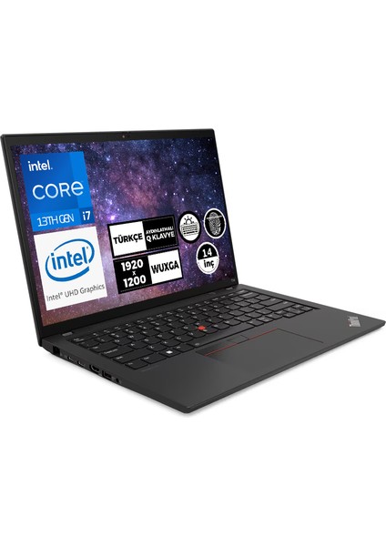 Thinkpad T14 Gen 4 Intel Core I7-1355U 16GB 512GB SSD 14" Wuxga Windows 11 Pro Taşınabilir Bilgisayar 21HES91FTX 015